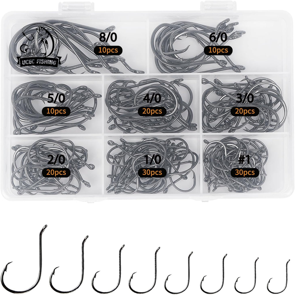 Circle Hooks Saltwater Fishing Hooks for Catfish Octopus Fish Hook