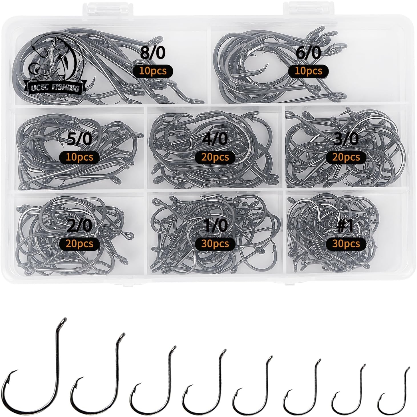 Circle Hooks Saltwater Fishing Hooks for Catfish Octopus Fish Hook