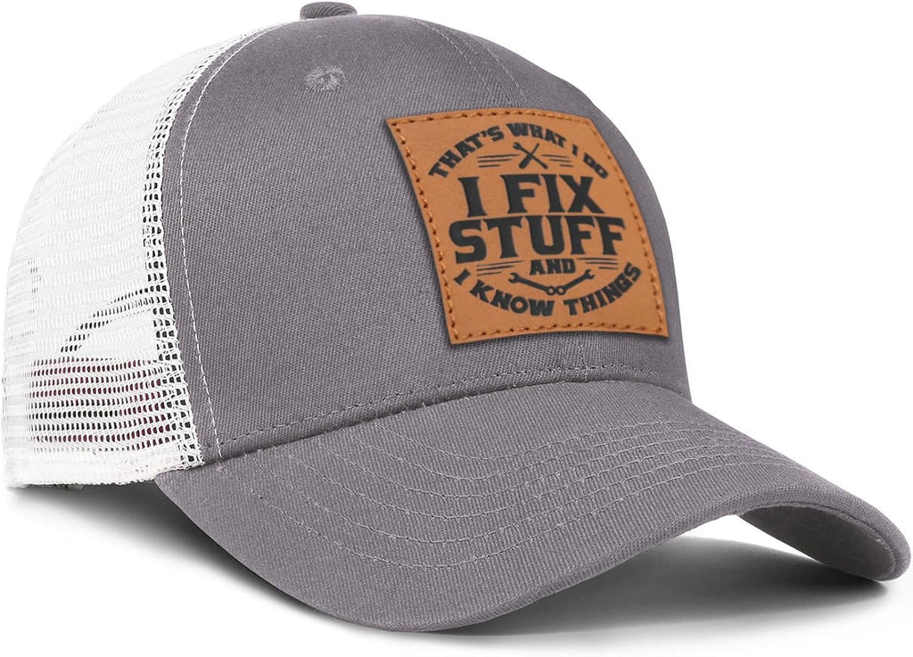 Funny Hats for Men, Dad Birthday Gifts Mens Baseball Cap, Trucker Hat Adjustable Ball Cap Fathers Day