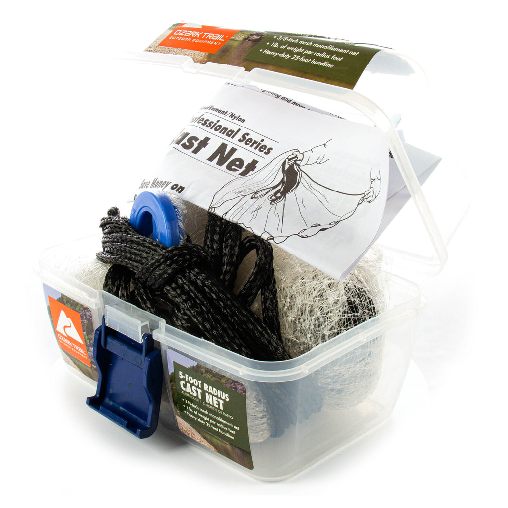 5-Foot Pro Series Cast Fishing Net with 3/8-Inch Mesh