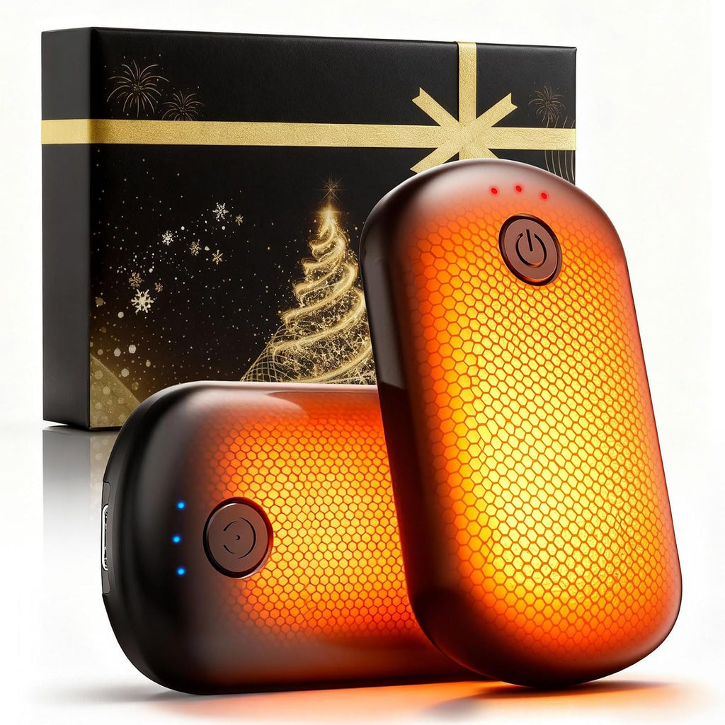 Tiny Toasty Tacos: Rechargeable Hand Warmers for Your Frosty Fingers - 6000Mah of Snuggly Heat for 24 Hours of Winter Shenanigans!