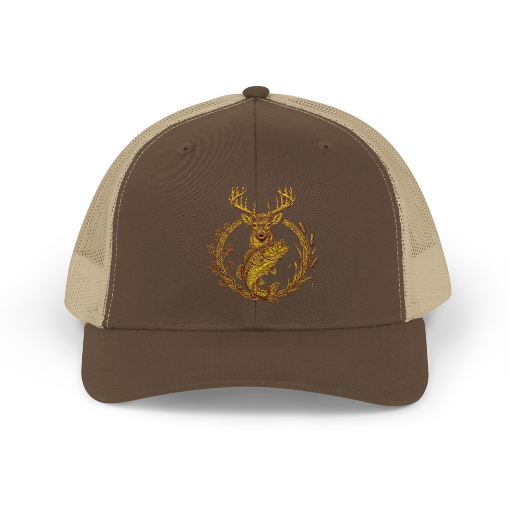Trucker Cap — Glitter Deer Antler Emblem