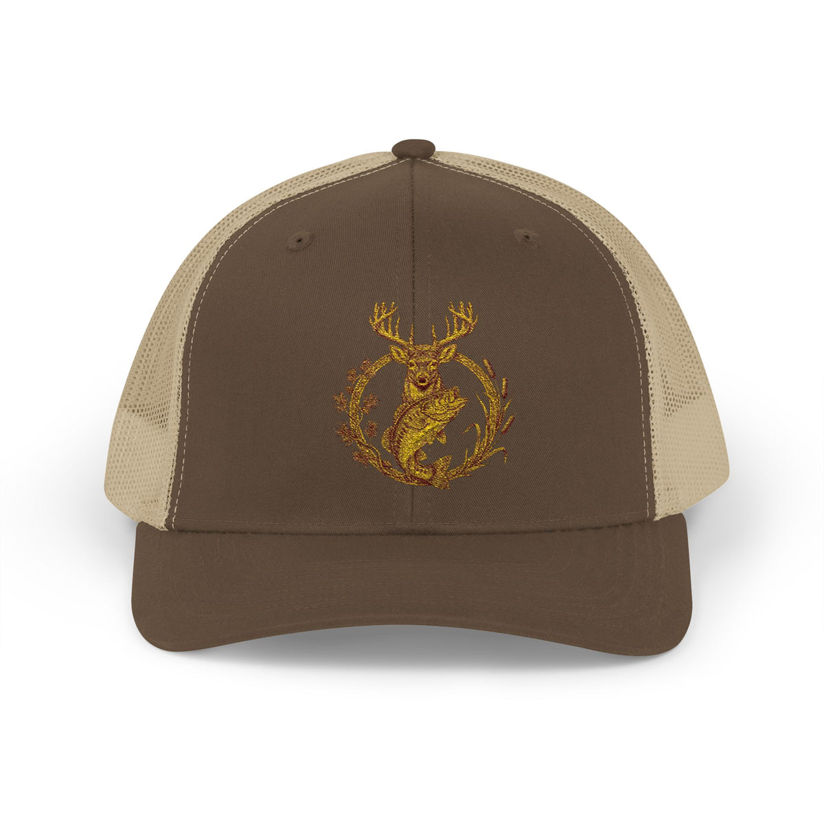 Trucker Cap — Glitter Deer Antler Emblem