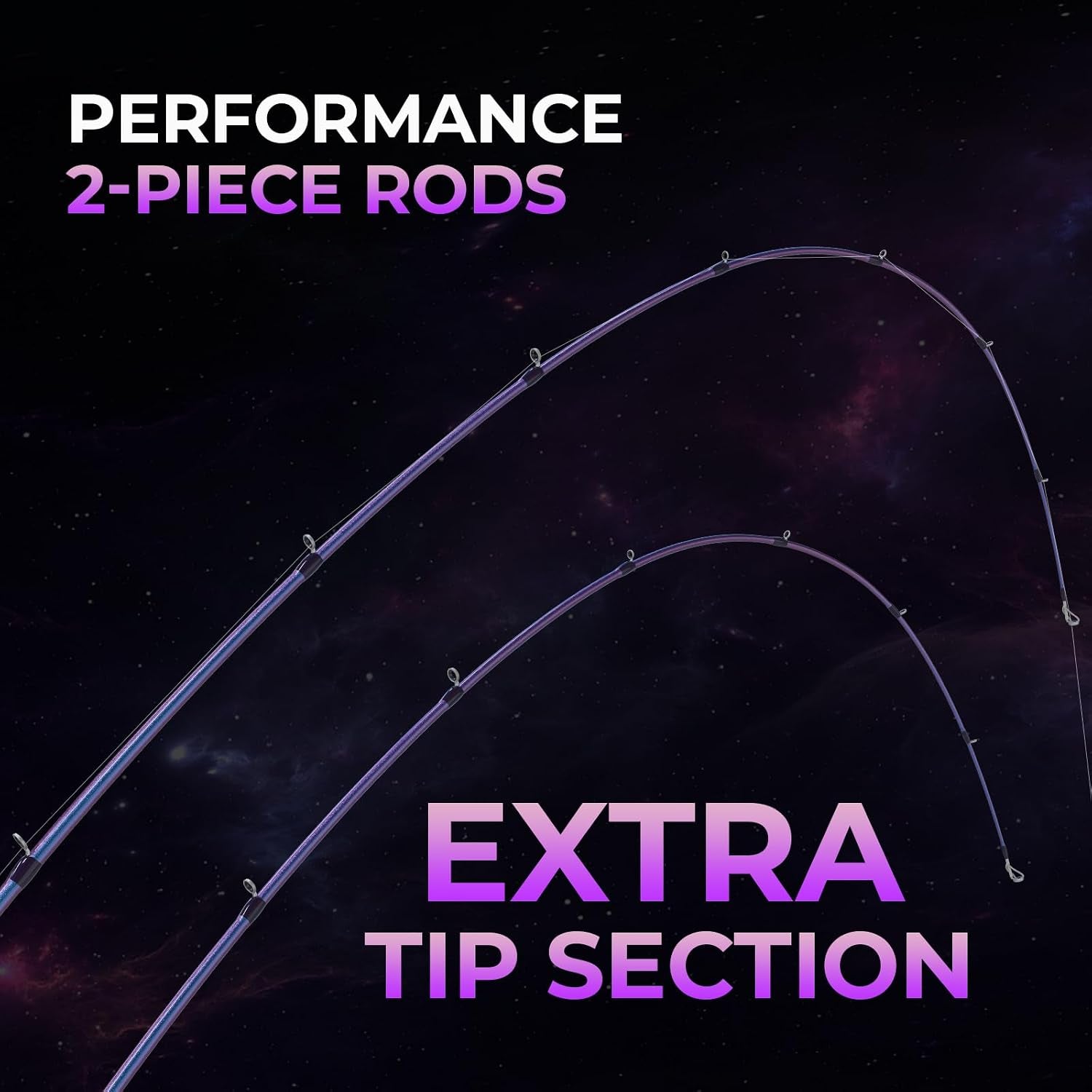 Royale Legend Pro Twin-Tip Spinning & Casting Fishing Rods