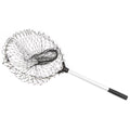 Fishing Landing Net 18 in X 12 in Fish-Friendly Mesh with 18 in Handle