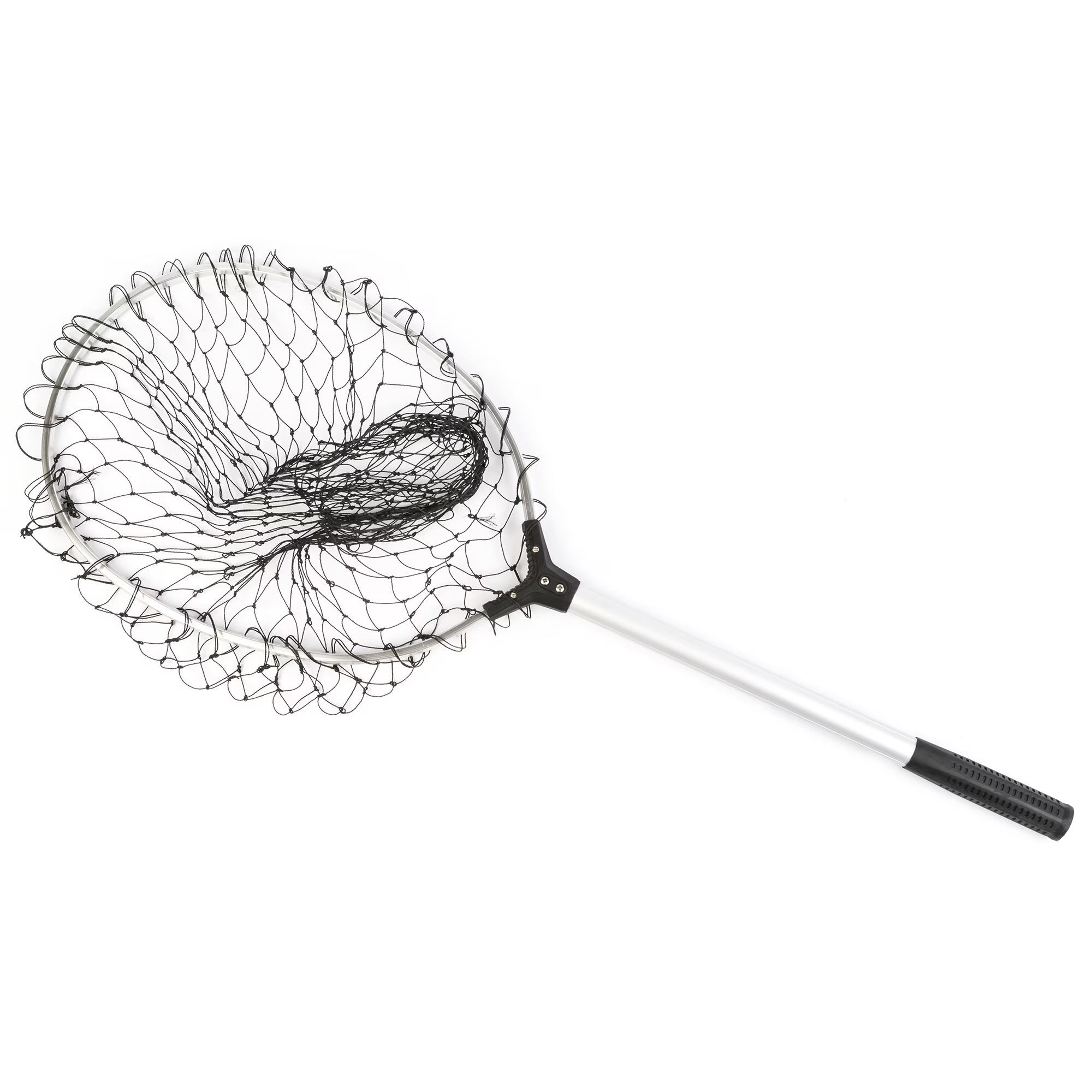 Fishing Landing Net 18 in X 12 in Fish-Friendly Mesh with 18 in Handle