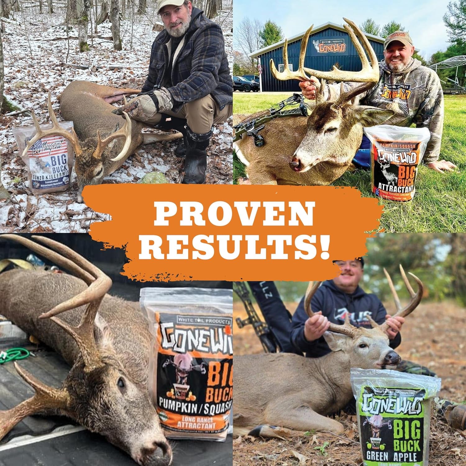 Green Apple Powder Deer Attractant, 8 LB., Premium Deer Attractant, Natural Flavors, G6138