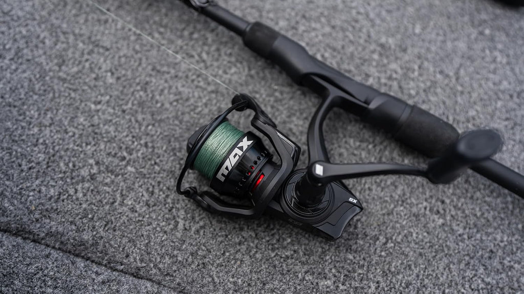 Max SX Spinning Reel and Fishing Rod Combo
