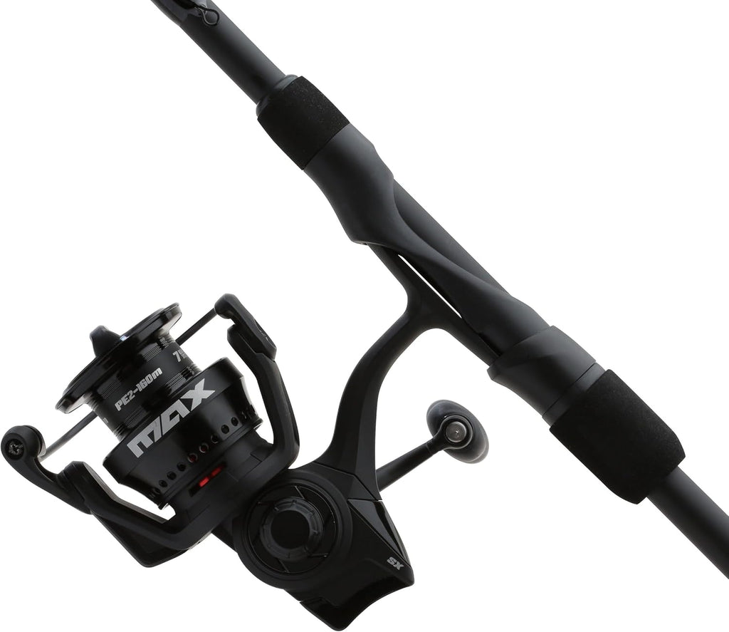 Max SX Spinning Reel and Fishing Rod Combo