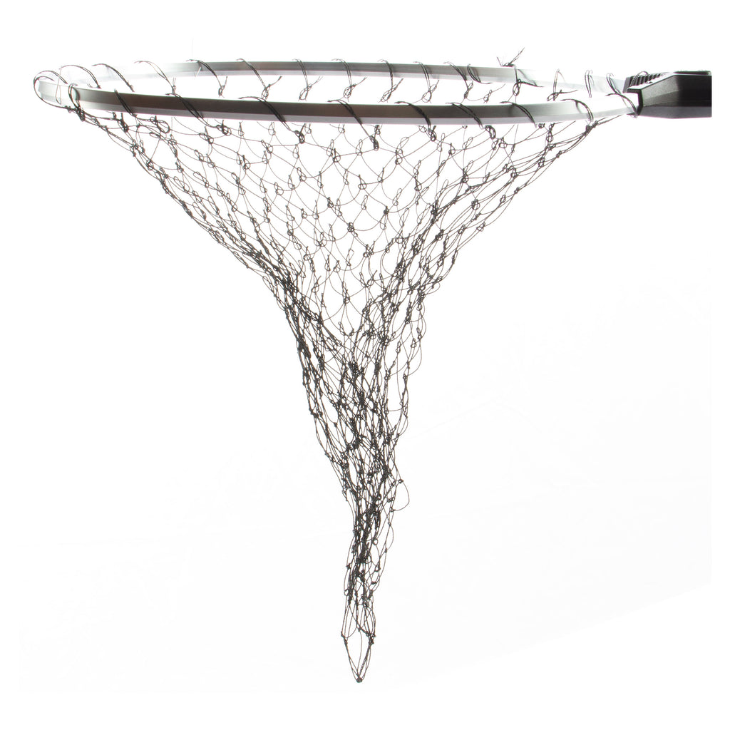 Fishing Landing Net 18 in X 12 in Fish-Friendly Mesh with 18 in Handle