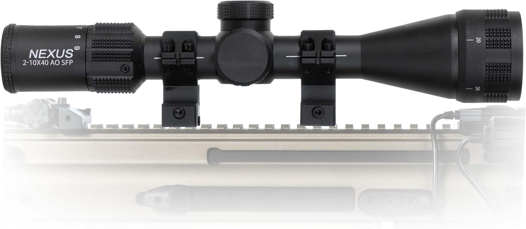 Nexus 2-10X40 MPVO Rifle Scope - AO SFP Hunting Optic