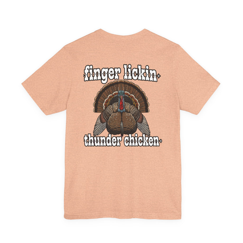 Turkey 'Finger Lickin' Thunder Chicken' T-Shirt