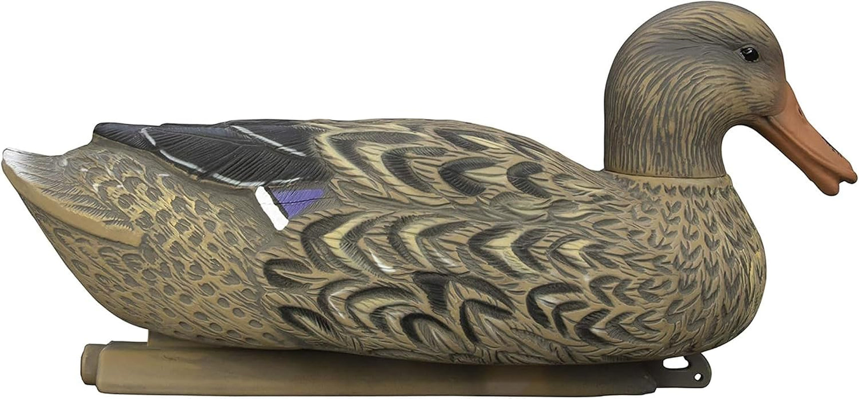 Magnum Mallard Duck Decoys | High Contrast Visibility | Unsinkable with Swivel Heads | Flocked, Painted, or Flocked Heads with Bag | Foam Filled, | Easy Setup, Weighted Keels | 6 Count
