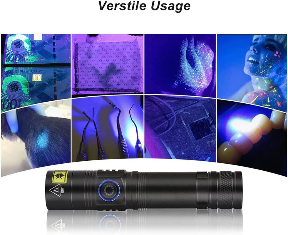 Rechargeable Blood Tracking Light for Hunting, Flashlight for Blood Trails