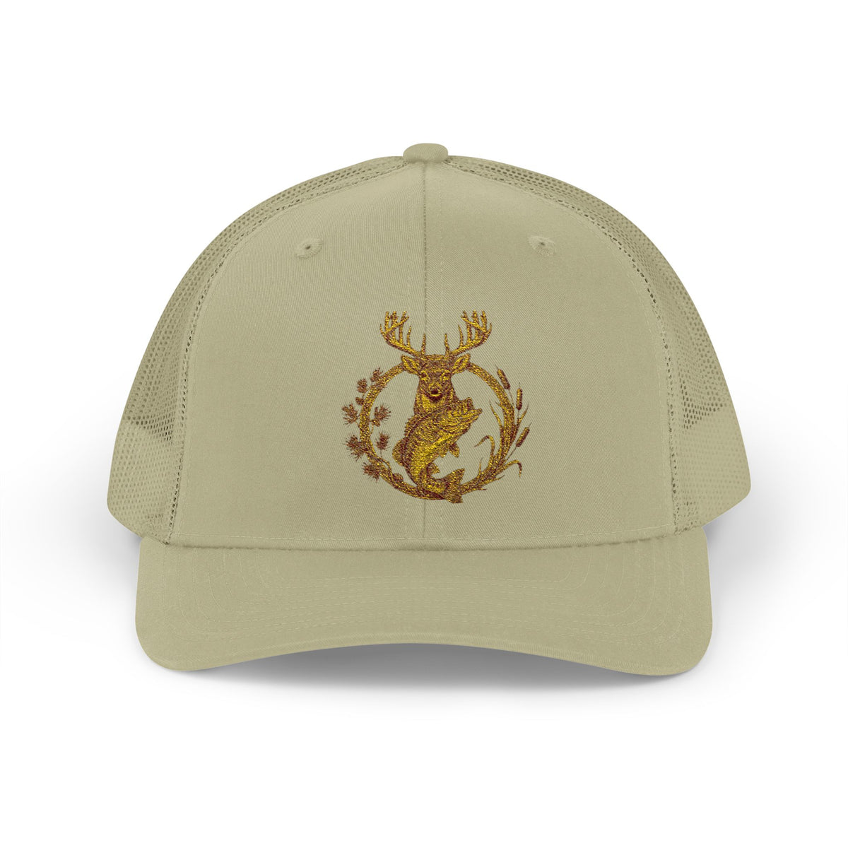 Trucker Cap — Glitter Deer Antler Emblem