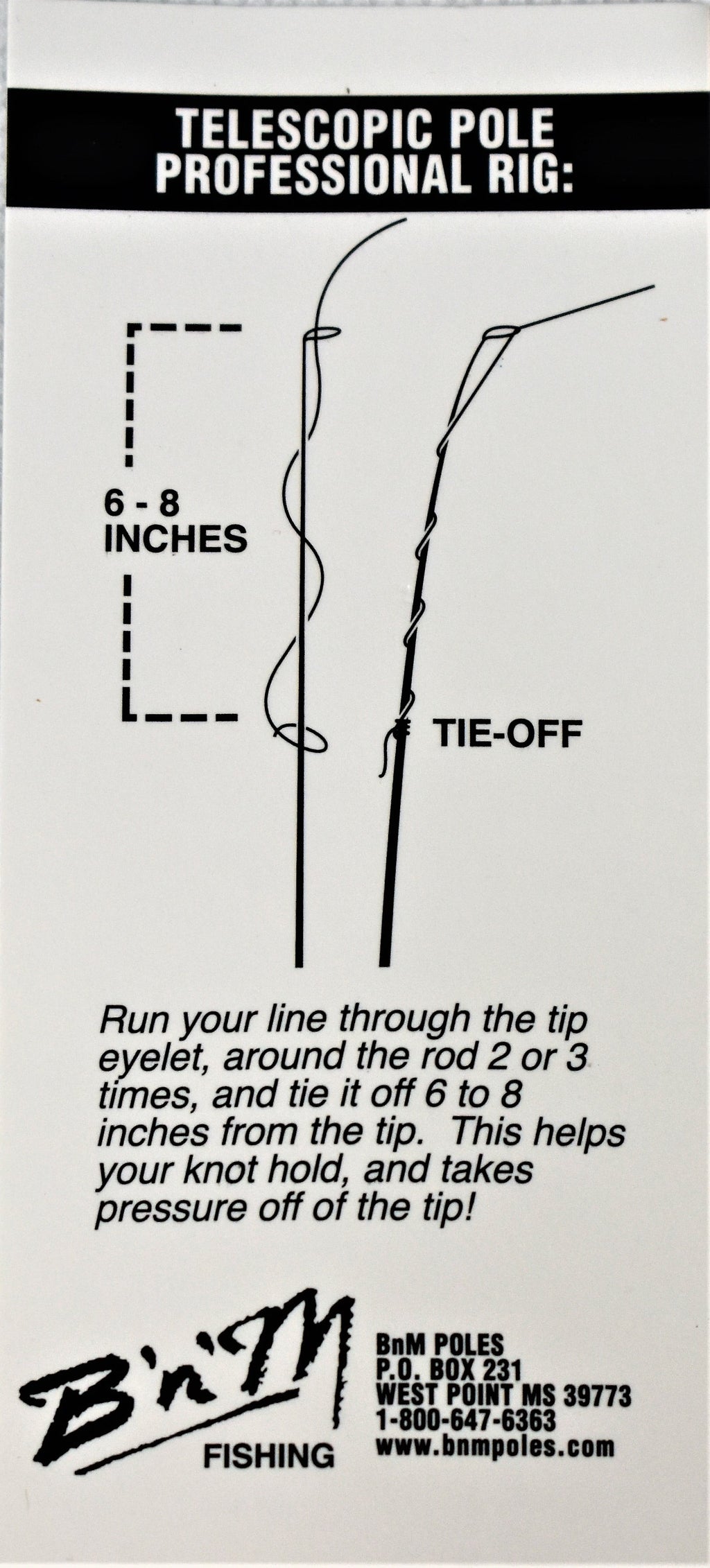 Pole Black Widow Ready Rig, 13Ft Telescopic Panfish Pole