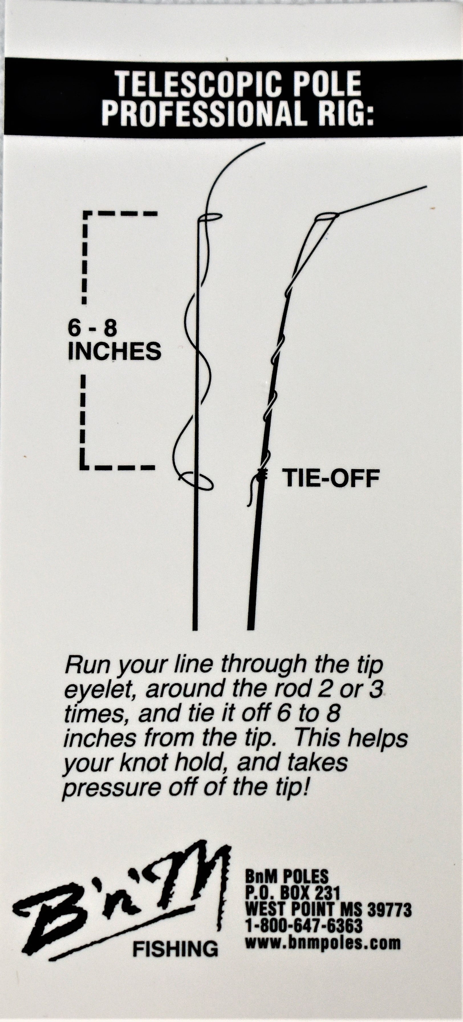 Pole Black Widow Ready Rig, 13Ft Telescopic Panfish Pole