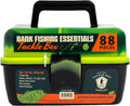  Catch Co Mystery Tackle Box Bank Fishing Essentials 88 piece kit -GREEN
