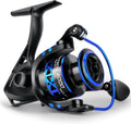 4000 Spinning Reels, 17.5Lbs Max Drag, 5.2:1 Gear Ratio-Centron Black