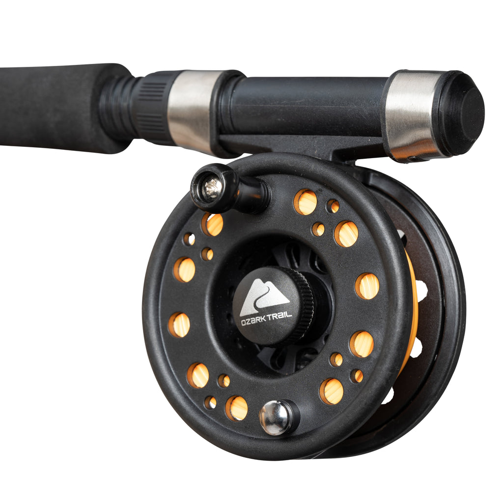 8Ft Fly Fishing Rod and Reel Combo with Flies and Fly Box