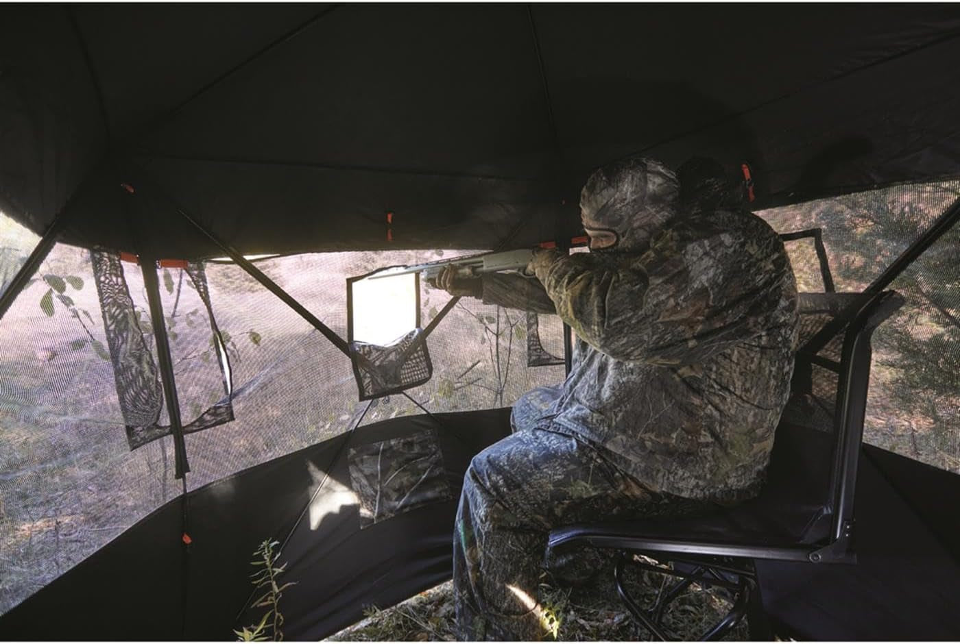 Lightweight Hub Blind; Lightweight, Portable, Hunting Deer and Turkey Season
