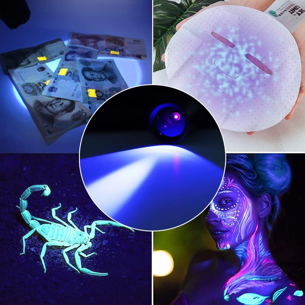 Rechargeable Blood Tracking Light for Hunting, Flashlight for Blood Trails
