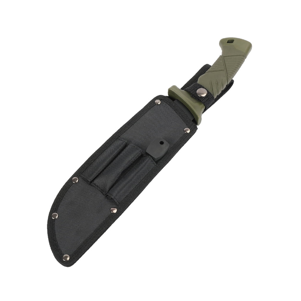 10" Sawtooth Machete with Sheath and Fire Starter