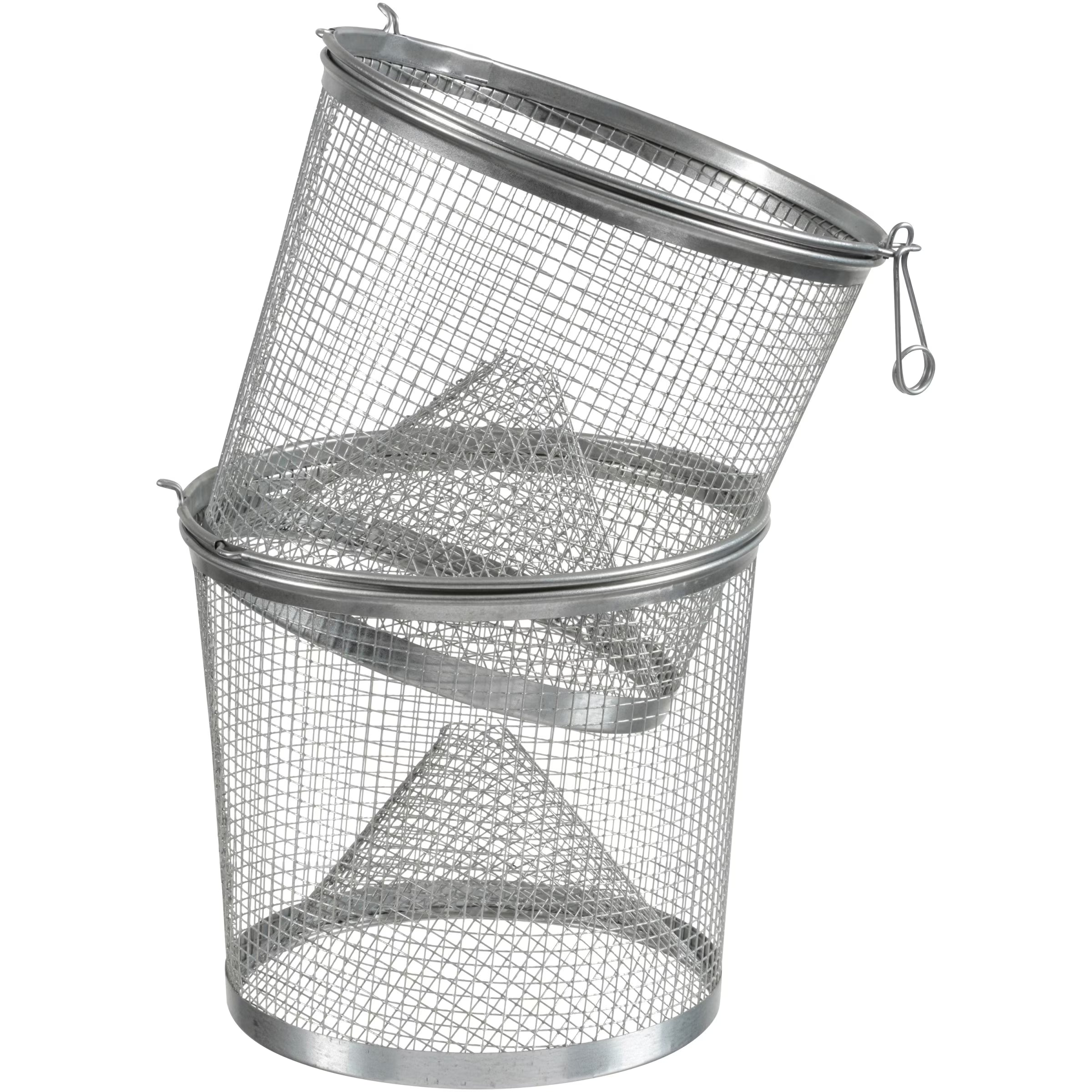 Floating Coated Stainless Metal Wire Minnow Trap