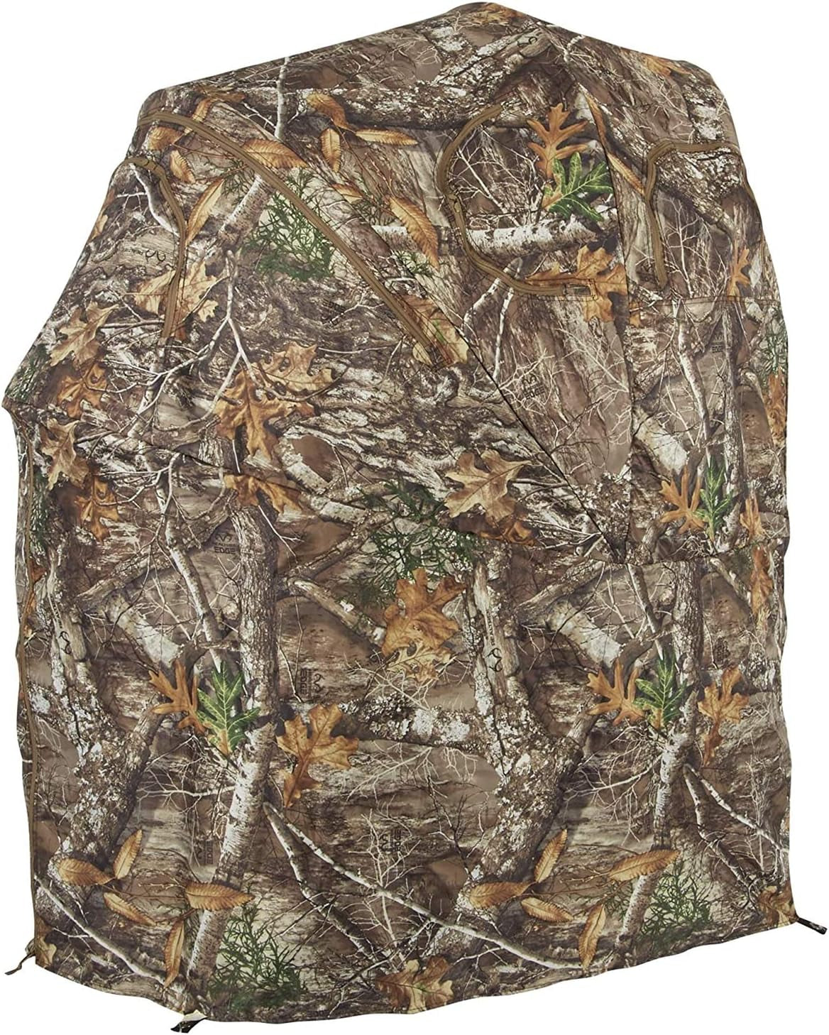 Hunting Lightweight Portable Ultra-Compact Easy-Setup 1-Person Tent Chair Ground Blind, Mossy Oak Break-Up Country