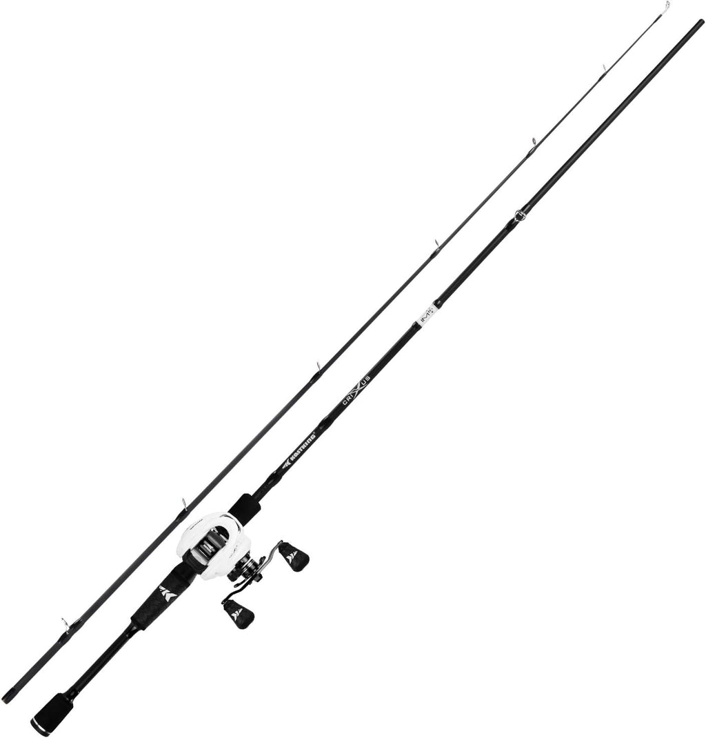 Crixus Baitcaster & Spinning Fishing Rod and Reel Combo