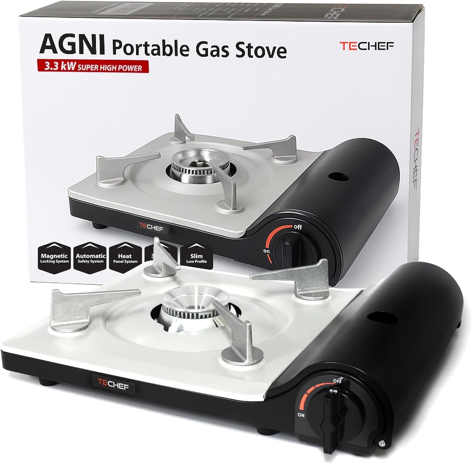 - AGNI Portable Butane Gas Stove Burner, Camp Stove, Made in Korea