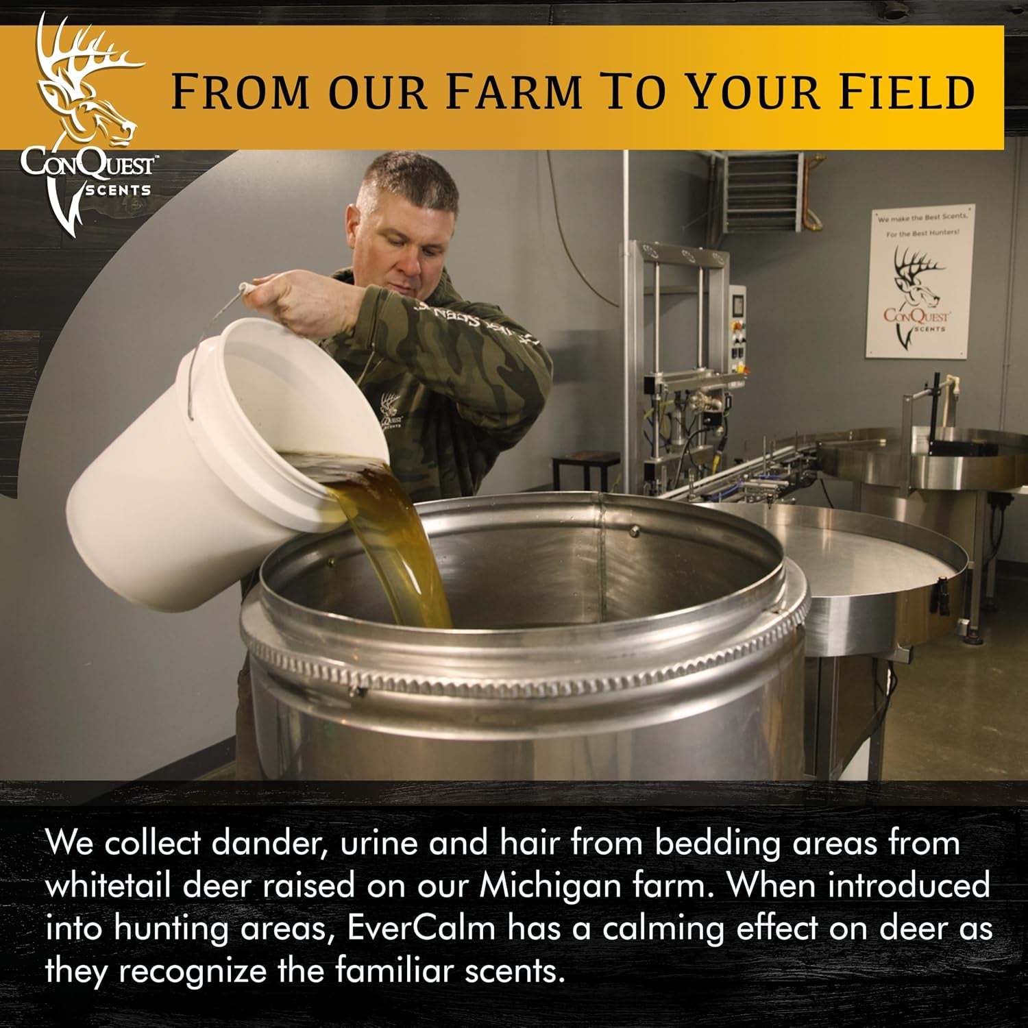 Evercalm Deer Herd Scent, Deer Attractant Original Formula