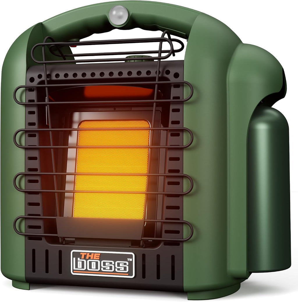 Propane Heater for Patio, 6000 BTU Portable Heater Outdoor Use Propane, Outdoor Space Heater for Camping