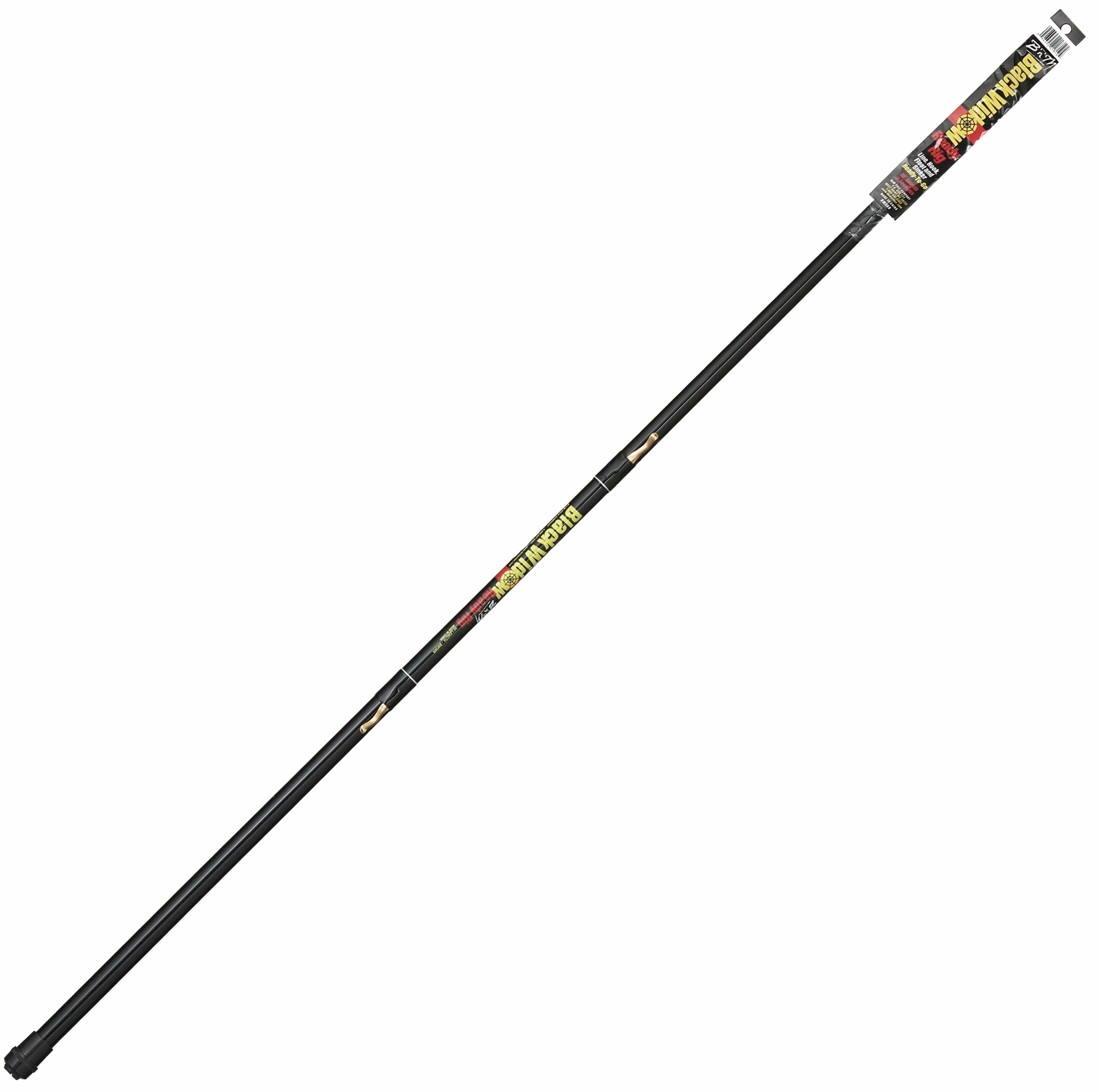 Pole Black Widow Ready Rig, 13Ft Telescopic Panfish Pole