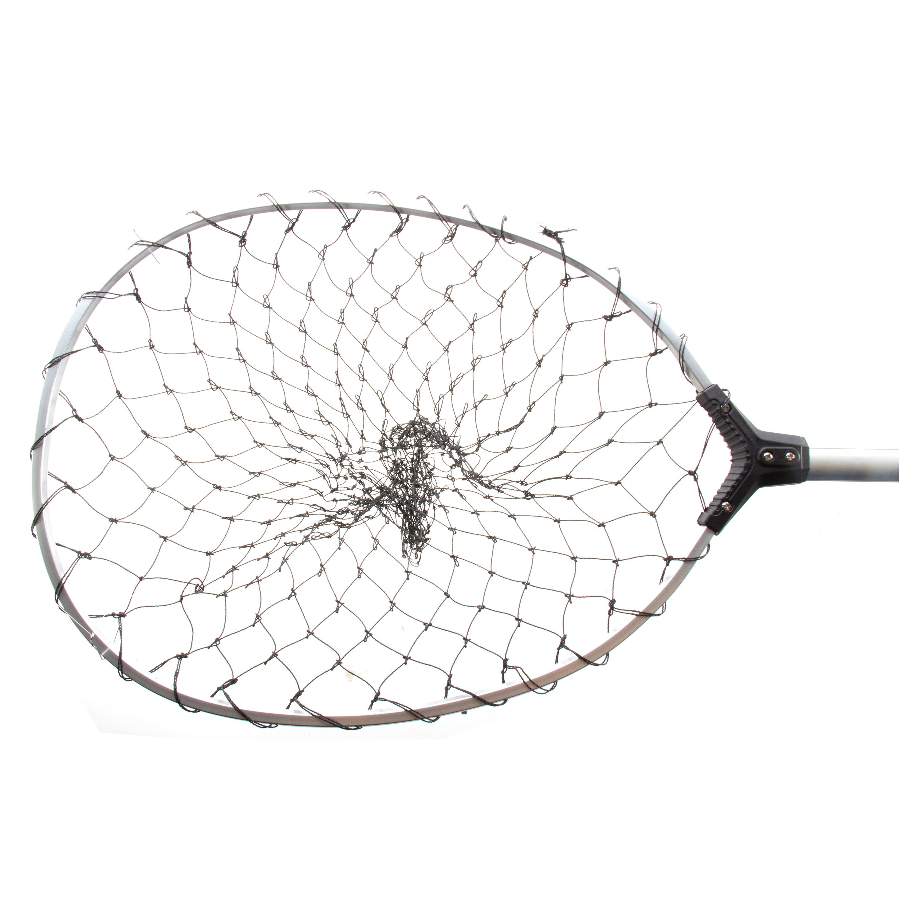 Fishing Landing Net 18 in X 12 in Fish-Friendly Mesh with 18 in Handle