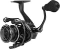 Zephyr Spinning Reel Graphite Frame 5.2:1 Gear Ratio 7+1 Ball Bearings Fresh and Saltwater-Black 2000