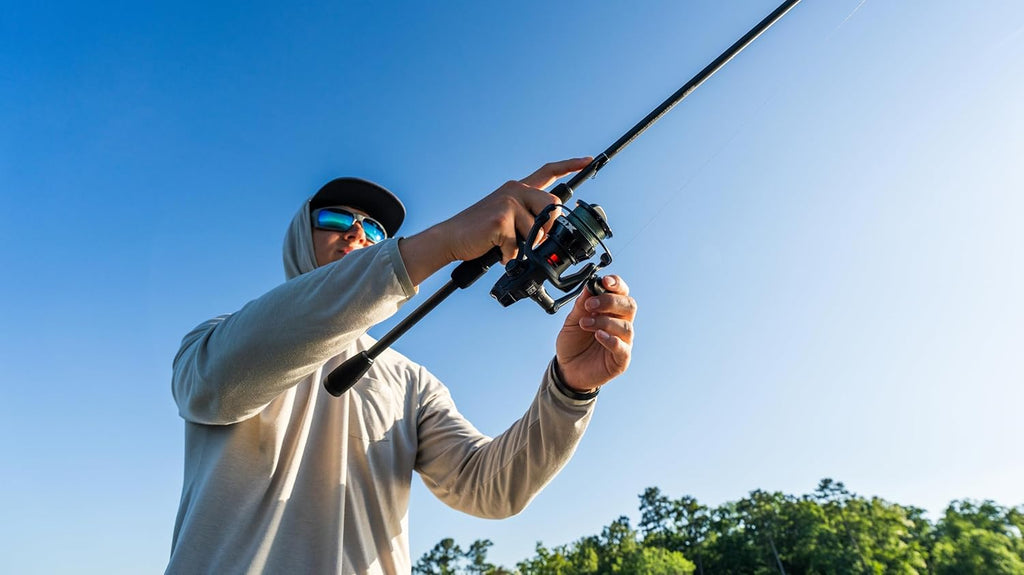 Max SX Spinning Reel and Fishing Rod Combo
