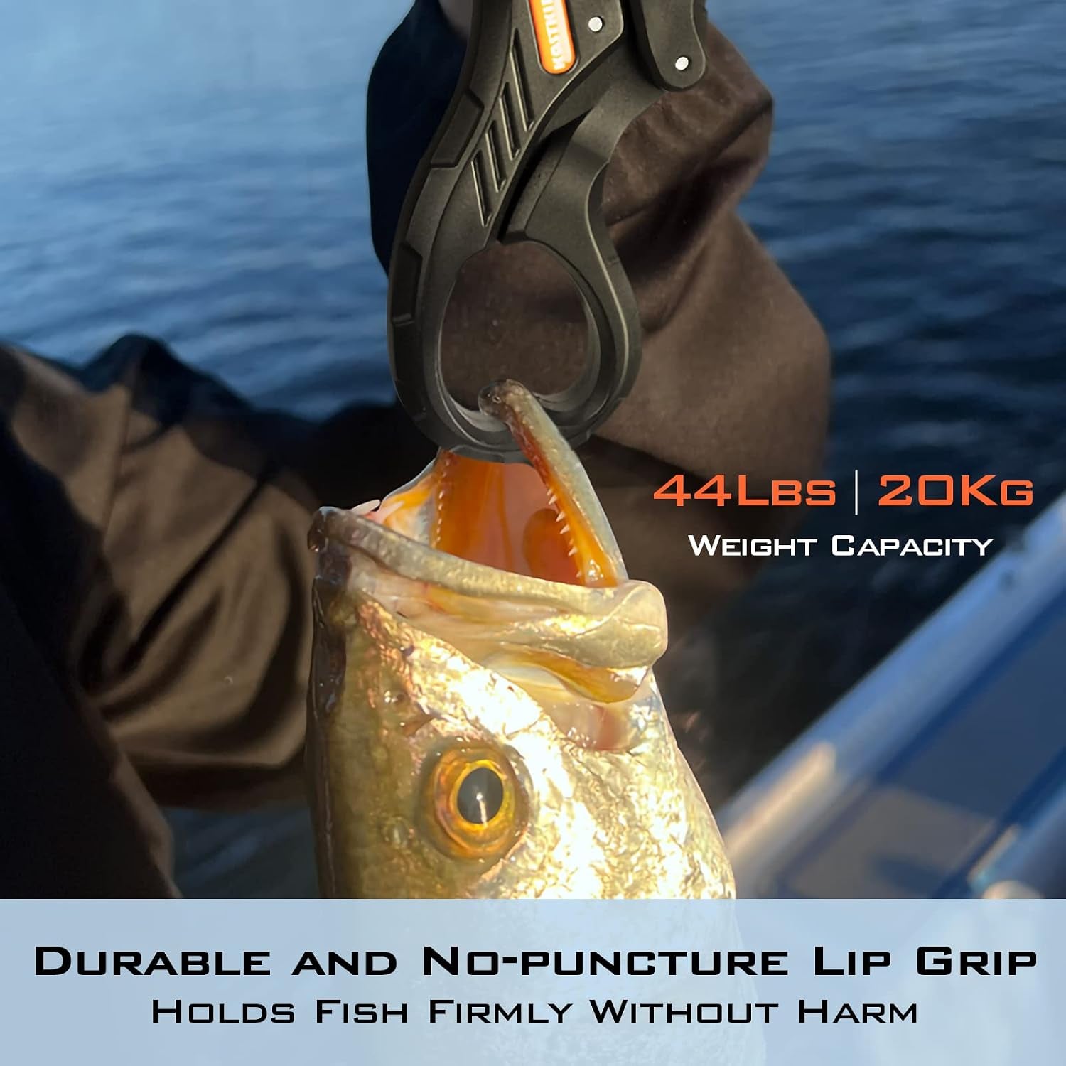 Pontus Floating Fishing Landing Net with Built-In Length Scale