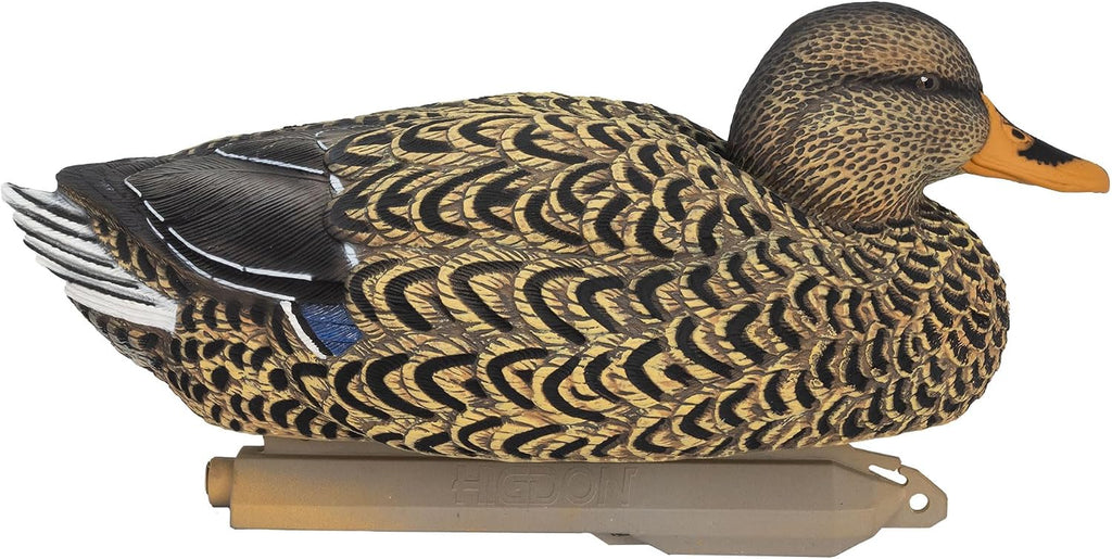 Legacy Magnum Mallard Duck Decoys for Waterfowl Hunting | Durable Ultra Realistic Foam Filled Decoys | 2 Active & 2 Rester Drakes & 2 Rester Hens | Flocked Heads or Non-Flocked | 6Pk