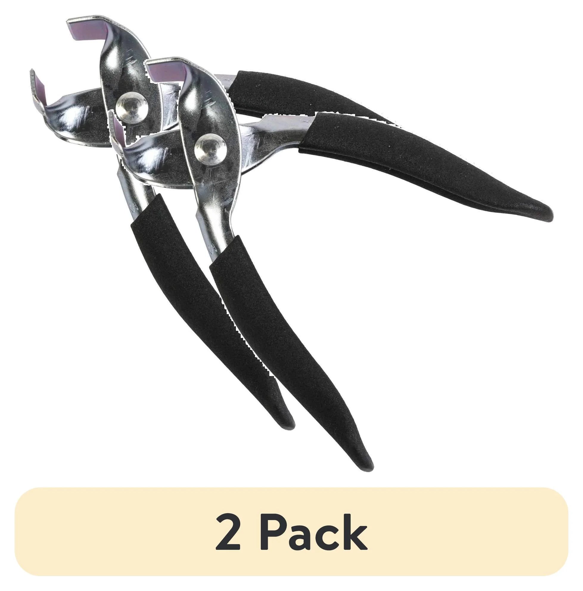 (2 Pack)  Stainless Steel Catfish Skinning Pliers with Non Slip Handle