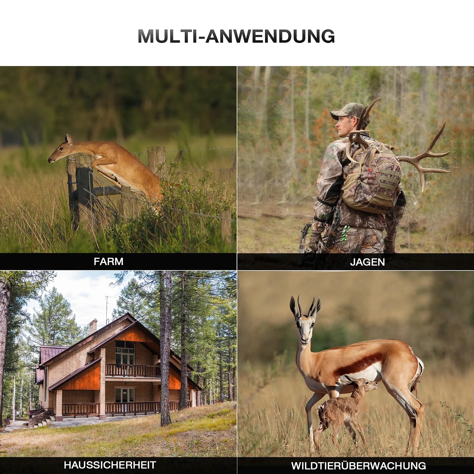 Wifi Bluetooth Trail Camera 1296P 20MP Game Deer Camera Infrared Night Vision Waterproof PIR Sensors Motion Activated Trail Cam for Hunting Wildlife Monitoring Home Security 2.0" LCD Screen