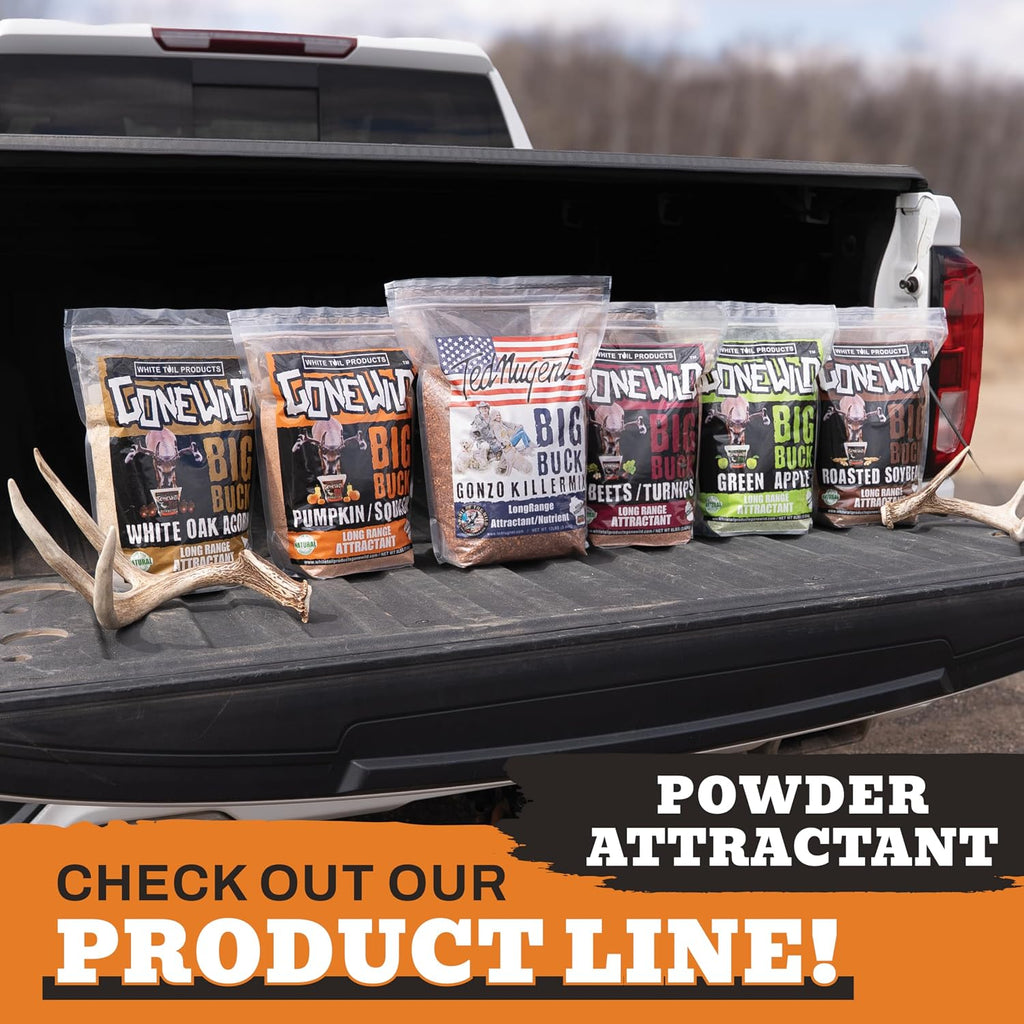 Green Apple Powder Deer Attractant, 8 LB., Premium Deer Attractant, Natural Flavors, G6138