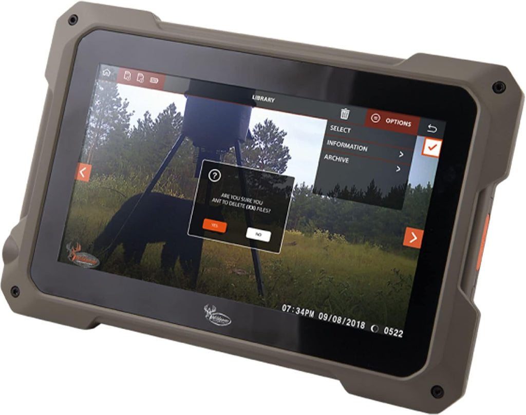 Trail Pad Tablet VU70 Dual SD Card Viewer for Hunting & Wildlife Observation Durable Weather-Resistant Memory Card Reader with 7" Touch Screen