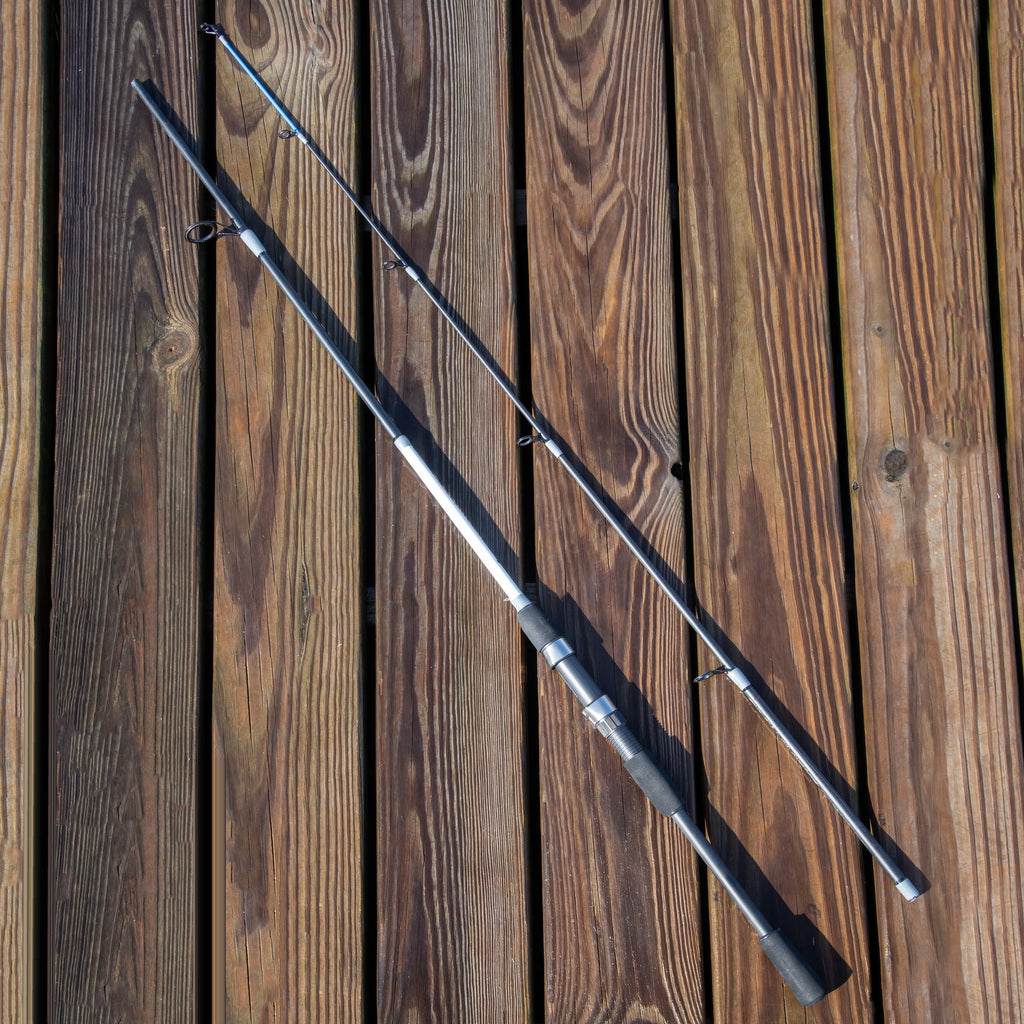(2 Pack)  Inshore Fishing Rod, Medium, 7 Ft, Stainless Steel Guides, 2-Piece