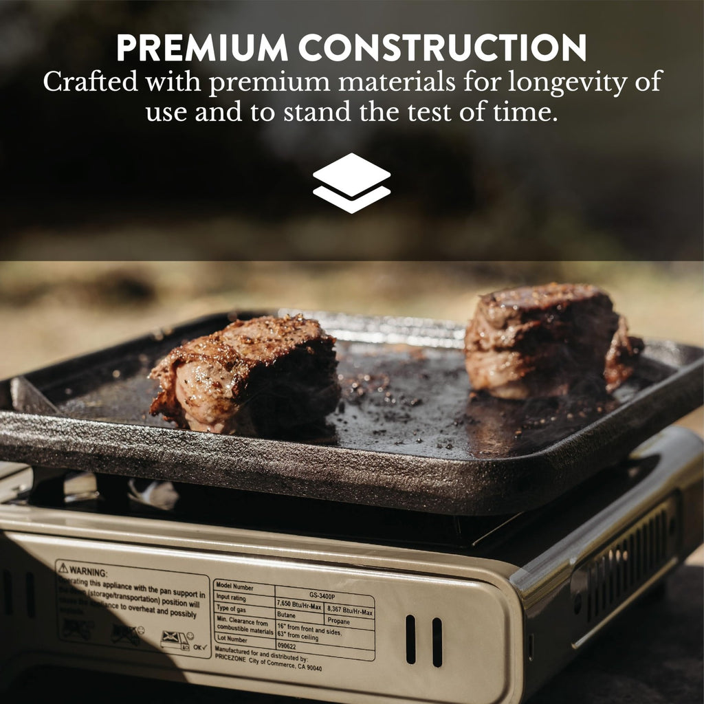Gas One Gs-3400P Propane or Butane Stove Dual Fuel Stove Portable Camp