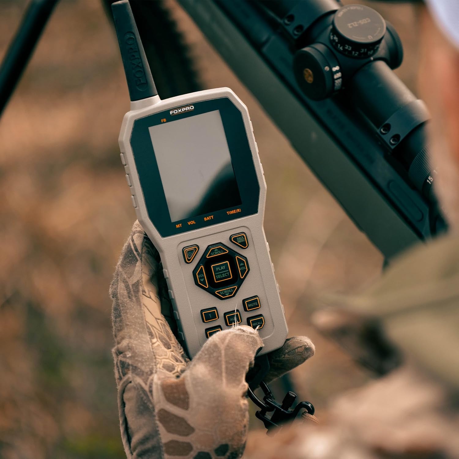 Hellcat PRO American Made Electronic Predator Call Remote Operated and Programmable Coyote, Fox, Hog Call for Hunting