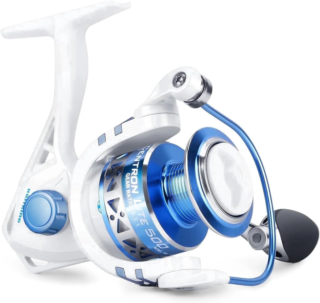 2000 Spinning Reels, 17.5Lbs,5.2:1 -Centron Lite-White