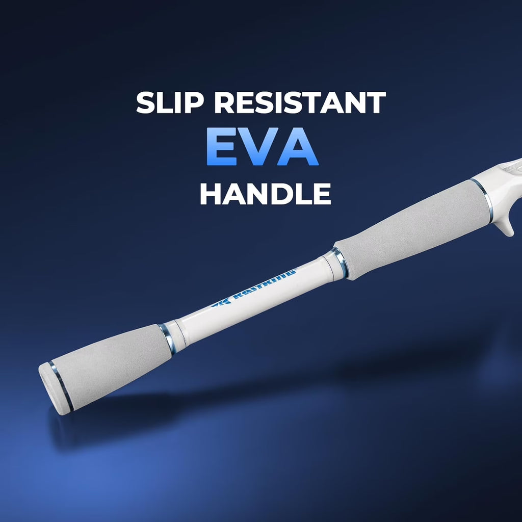 Baitcaster Fishing Rod and Reel Combo,Cast-6'0" Medium- Right Handed, SS Guides-Centron Lite