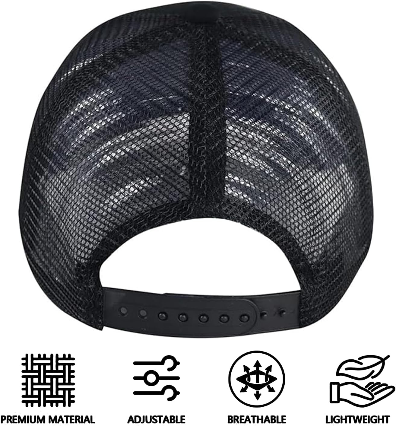 Funny Hats for Mechanics - Mechanic Gifts for Men - Mesh-Back Trucker Hat Brithday for Men