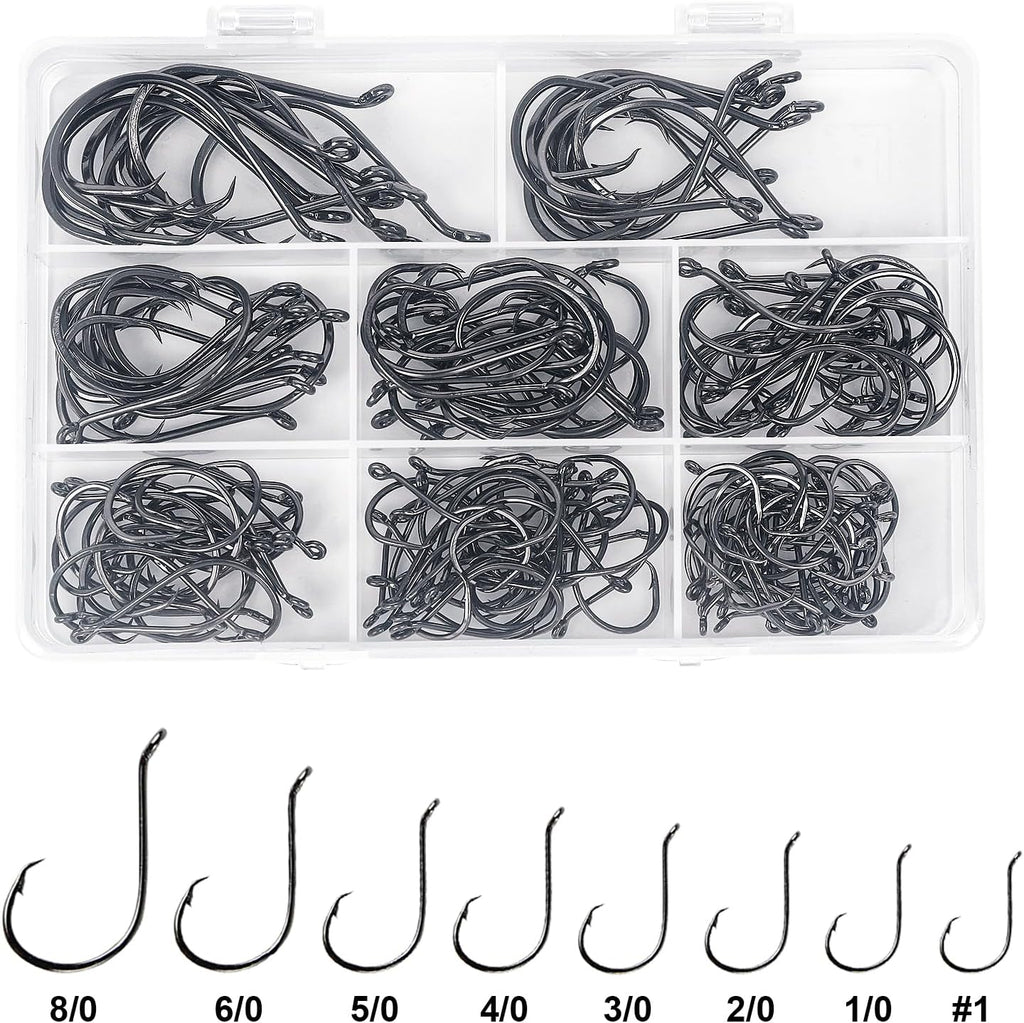 Circle Hooks Saltwater Fishing Hooks for Catfish Octopus Fish Hook